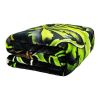 Plush Throw Blanket - Best Buds - QUEEN BED 79"x 95" - Faux Fur Blanket For Beds, Sofa, Couch, Picnic, Camping