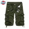 Men Cargo Shorts Casual Loose Short Pants Camouflage Military Summer Style Knee Length Plus Size 10 Colors Shorts Men